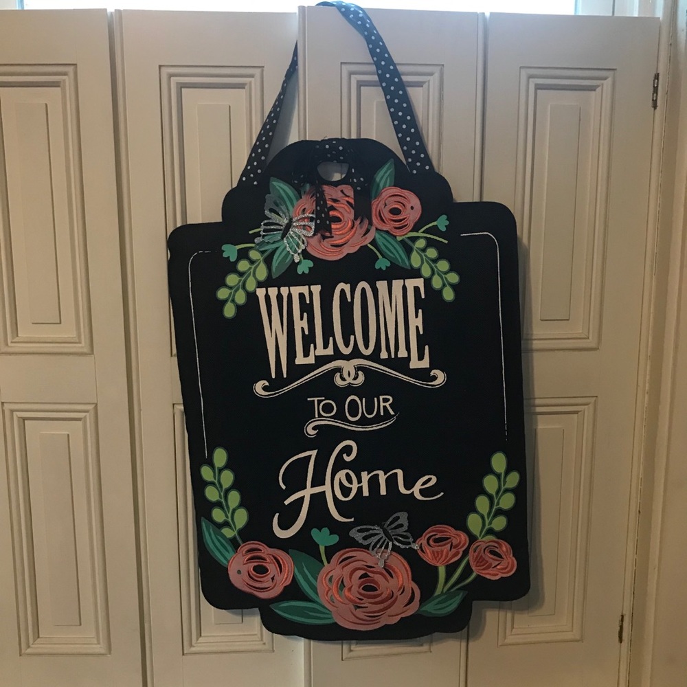 Welcome sign